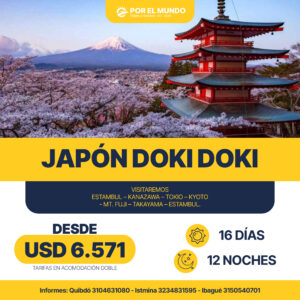 Viaja a Japón todo incluido 