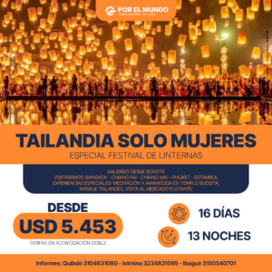 Disfruta de unas vacaciones a Tailandia